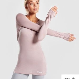 TRADE! Gymshark open cross back long sleeve